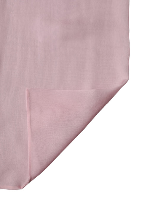 Dolce & Gabbana Pink Silk Sash Scarf