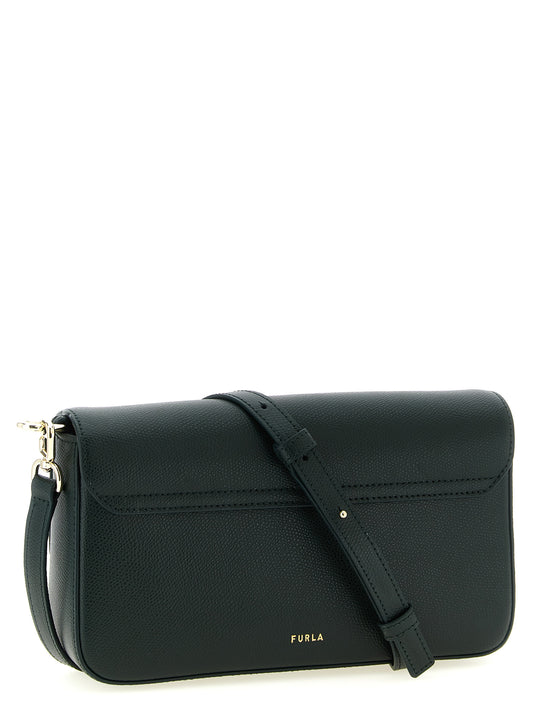 Furla Bicolor Calfskin Crossbody Bag