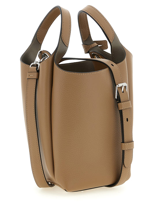 Tod's Brown Calfskin Handbag