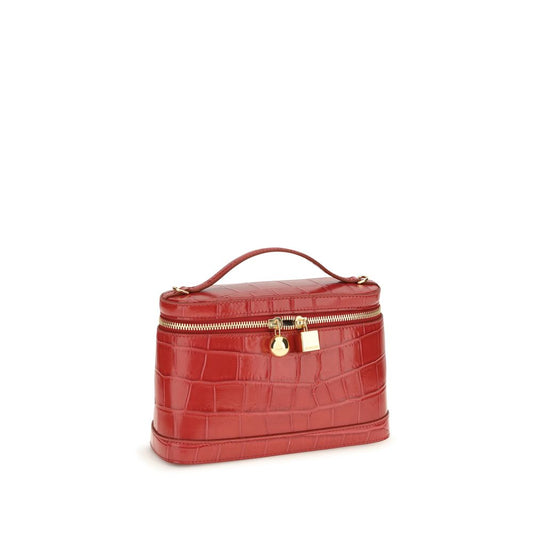 Jacquemus Le Petit Vanity Red Calf Leather Bag