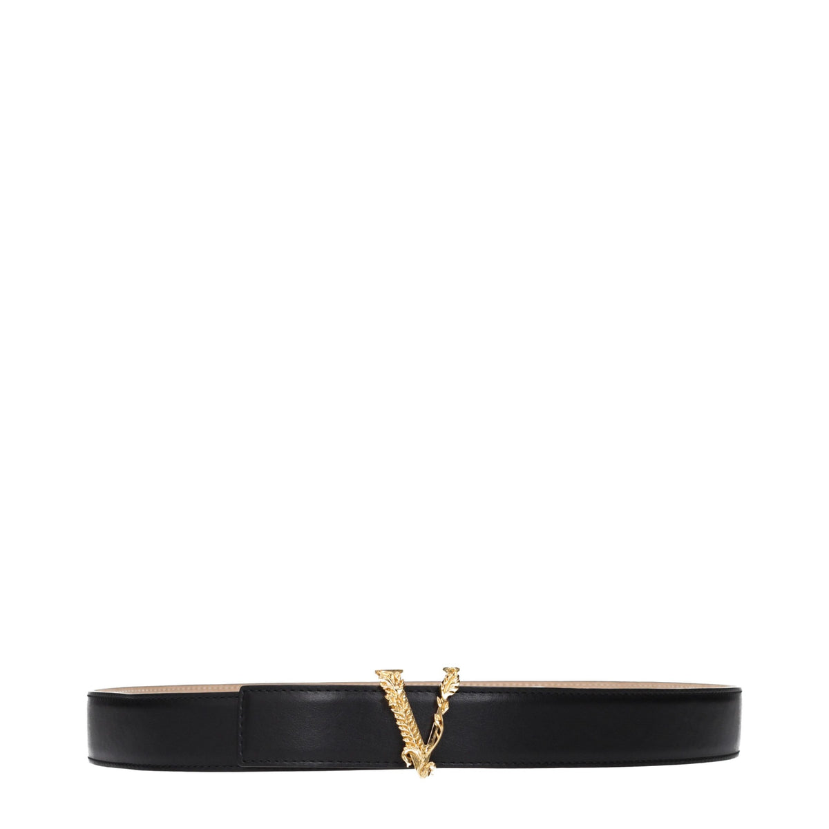 Versace Virtus Leather Belt