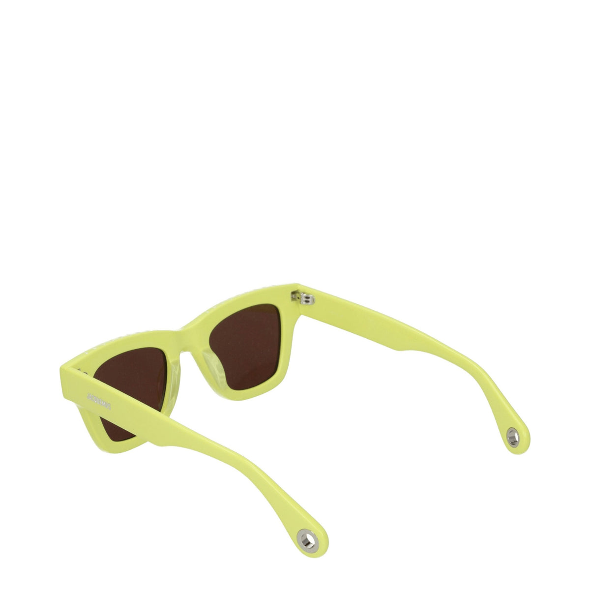 Jacquemus Yellow Acetate Aviator Sunglasses