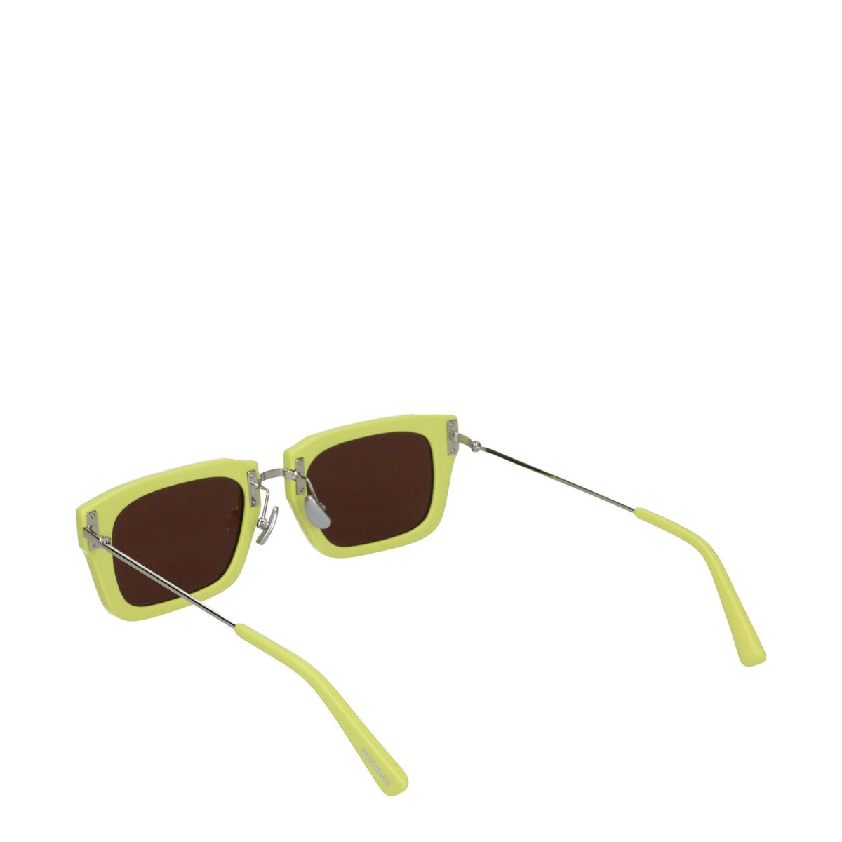 Jacquemus Yellow Square-Frame Sunglasses