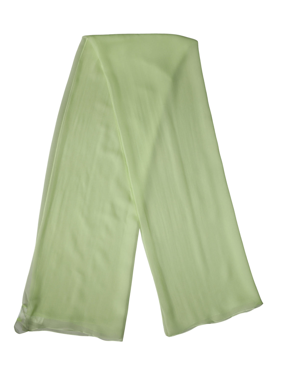 Dolce & Gabbana Light Green Silk Stole