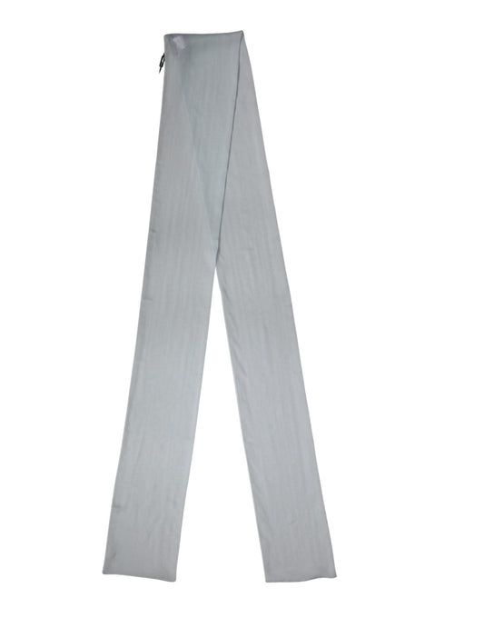 Dolce & Gabbana Light Blue Silk Sash Scarf