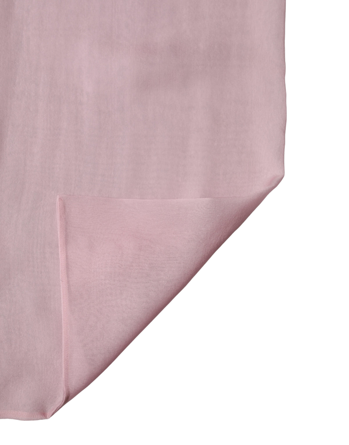 Dolce & Gabbana Pink Silk Sash Scarf