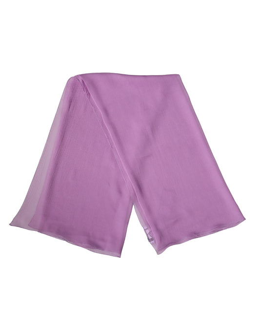 Dolce & Gabbana Light Purple Silk Foulard