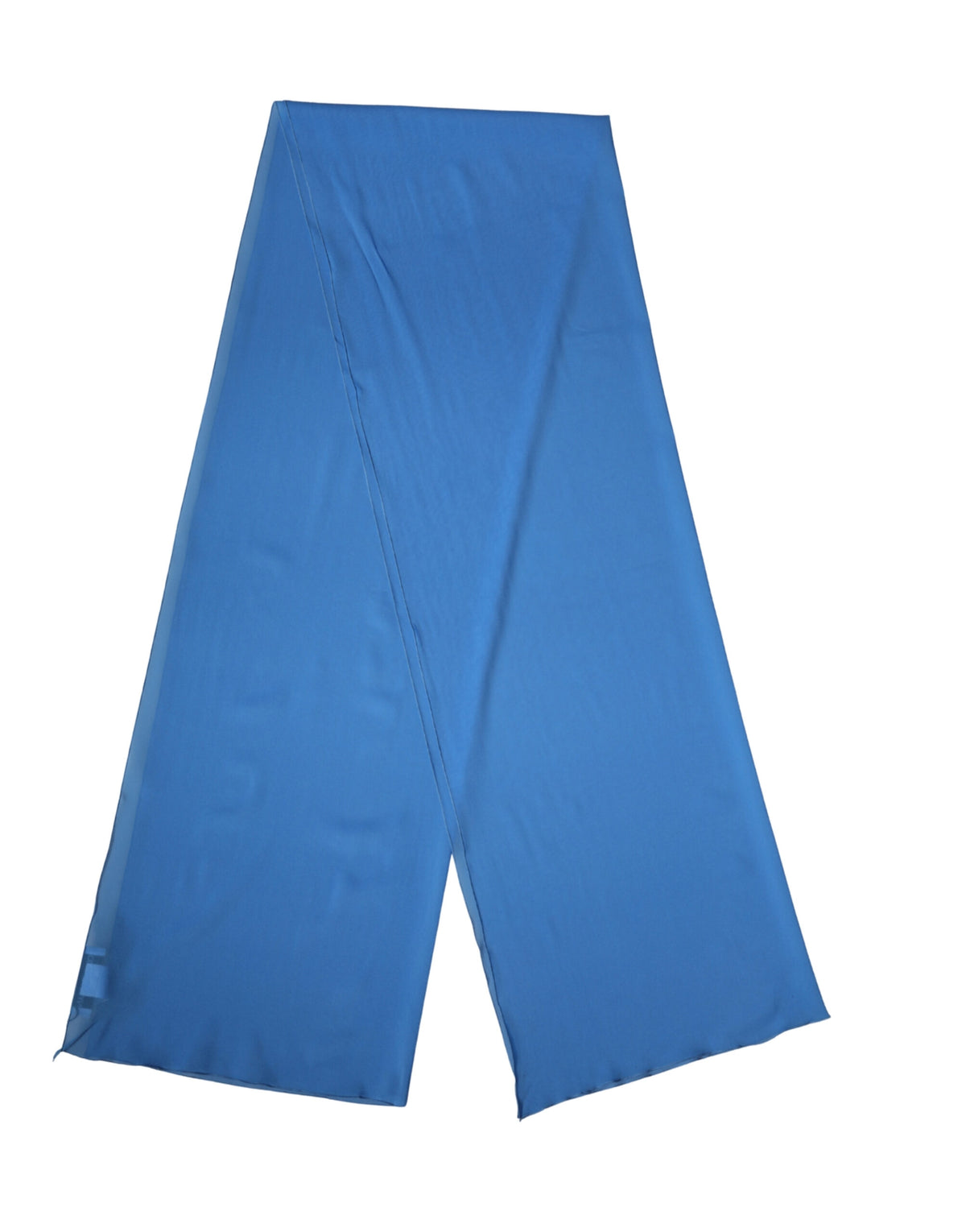 Dolce & Gabbana Blue Silk-Blend Stole