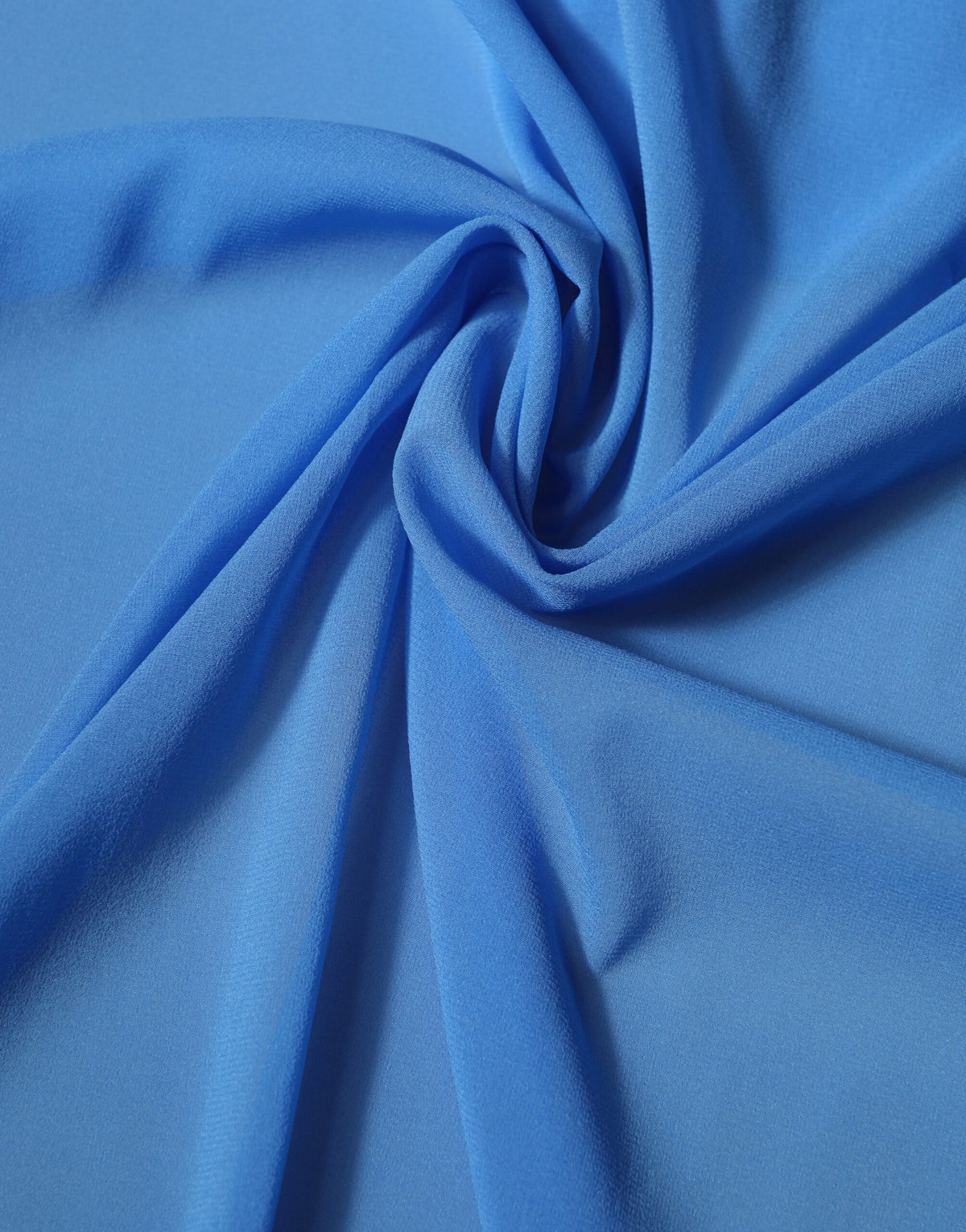 Dolce & Gabbana Blue Silk-Blend Stole