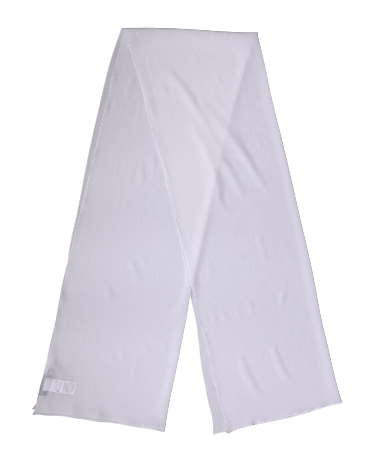 Dolce & Gabbana White Silk-Blend Stole
