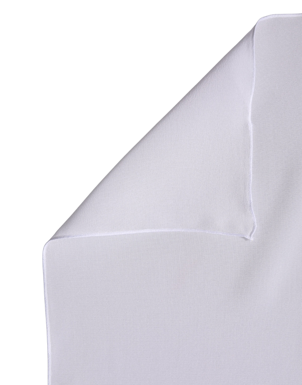 Dolce & Gabbana White Silk-Blend Stole