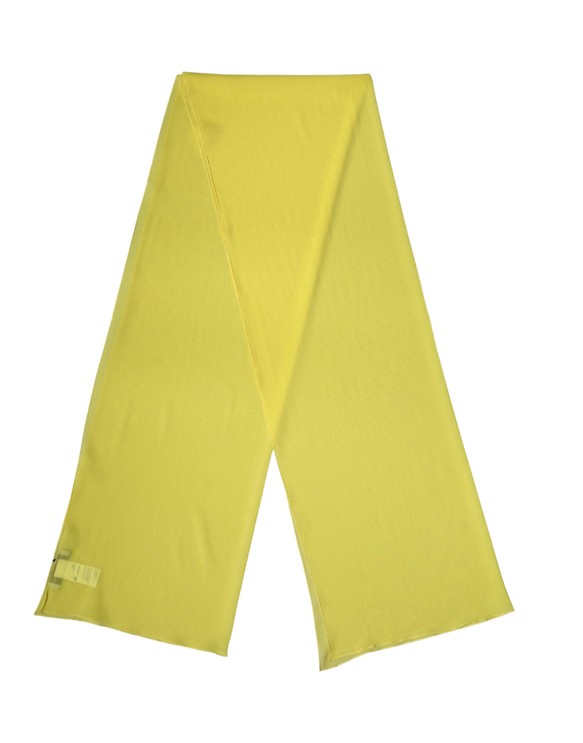 Dolce & Gabbana Yellow Silk-Blend Stole
