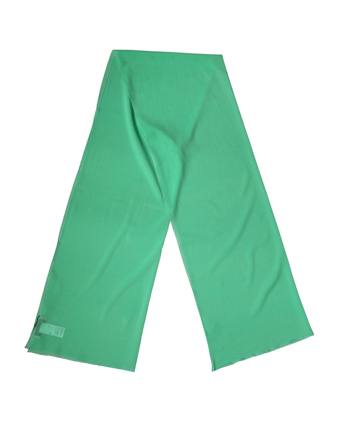 Dolce & Gabbana Green Silk-Blend Stole