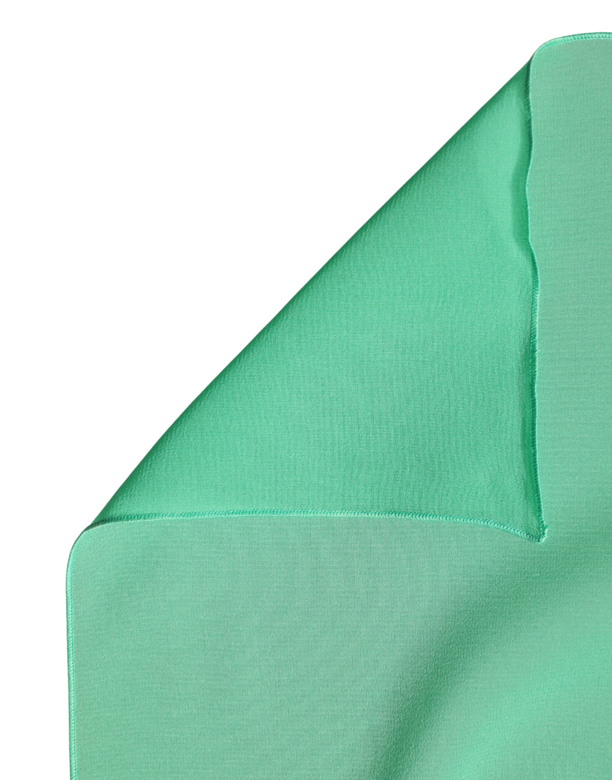 Dolce & Gabbana Green Silk-Blend Stole