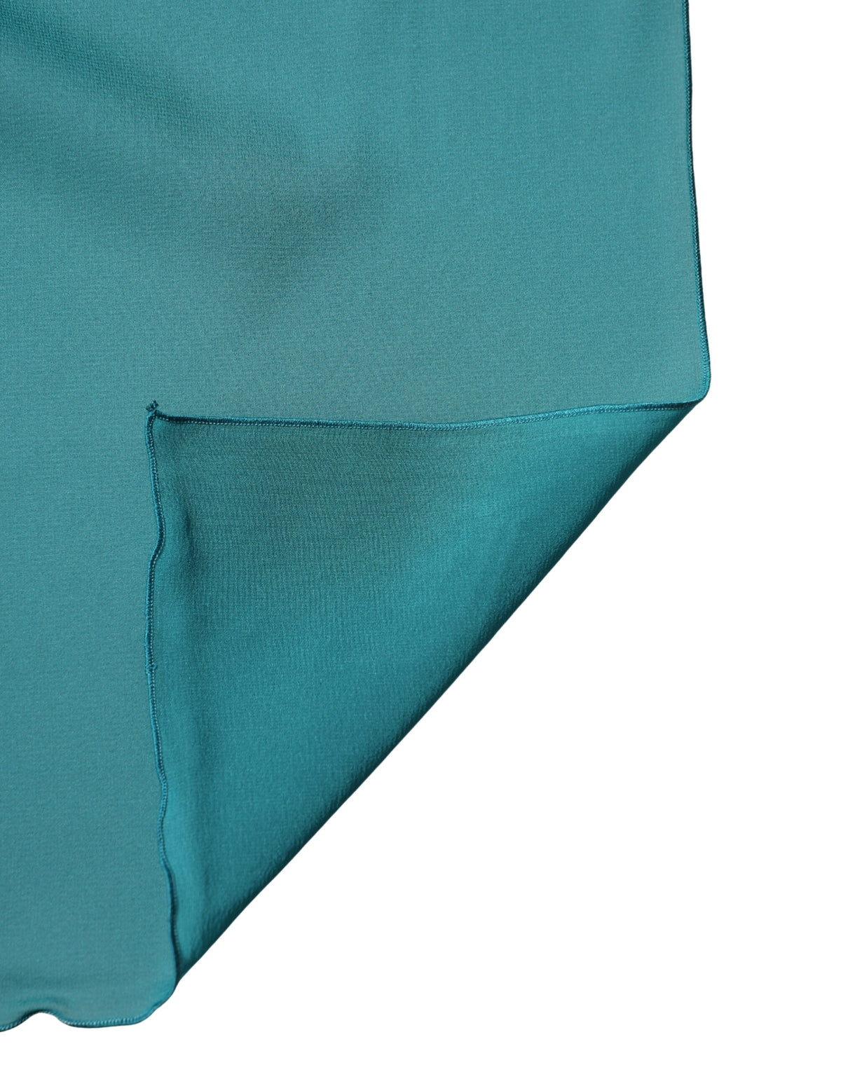 Dolce & Gabbana Blue-Green Silk-Blend Stole