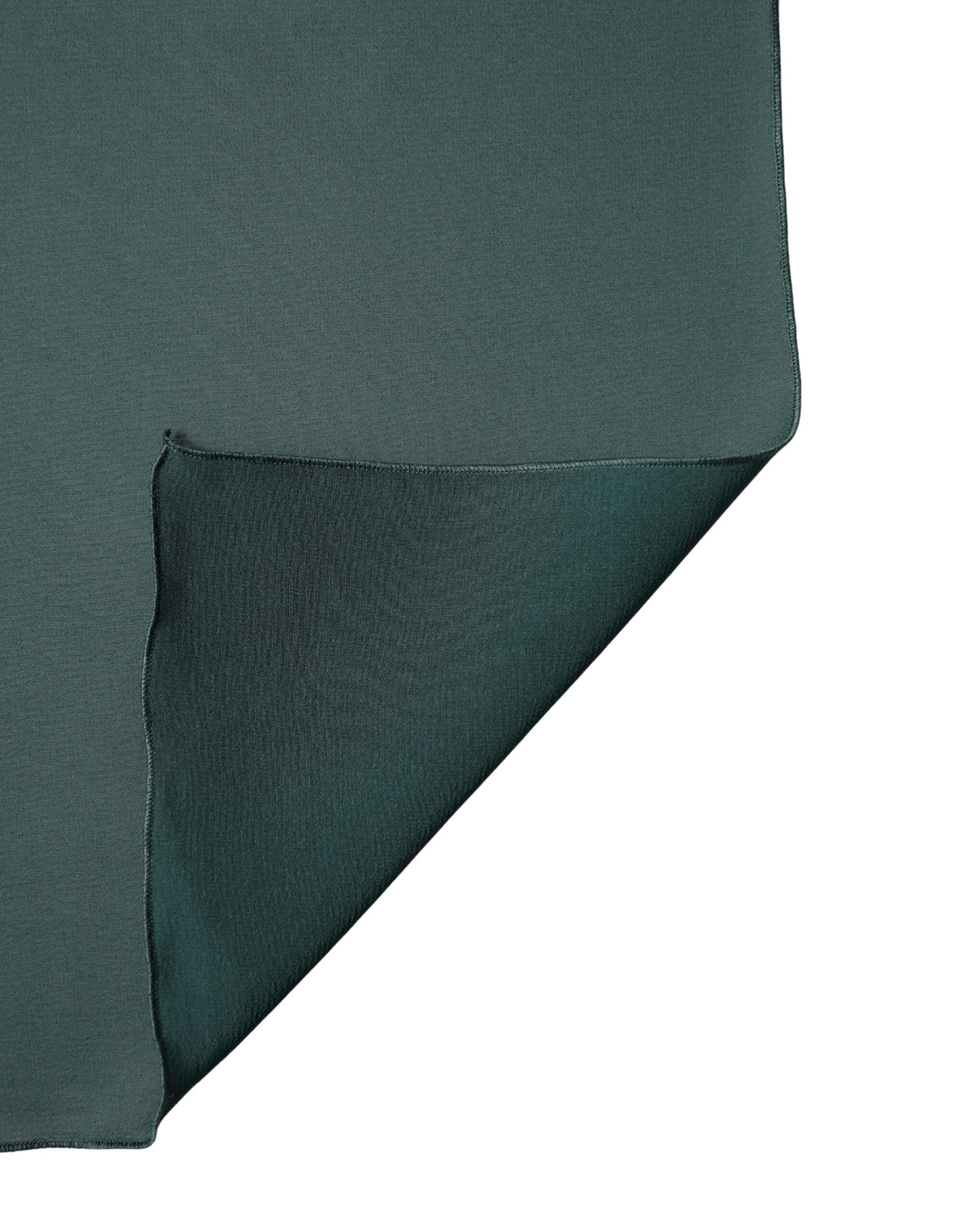 Dolce & Gabbana Dark Green Silk-Blend Stole
