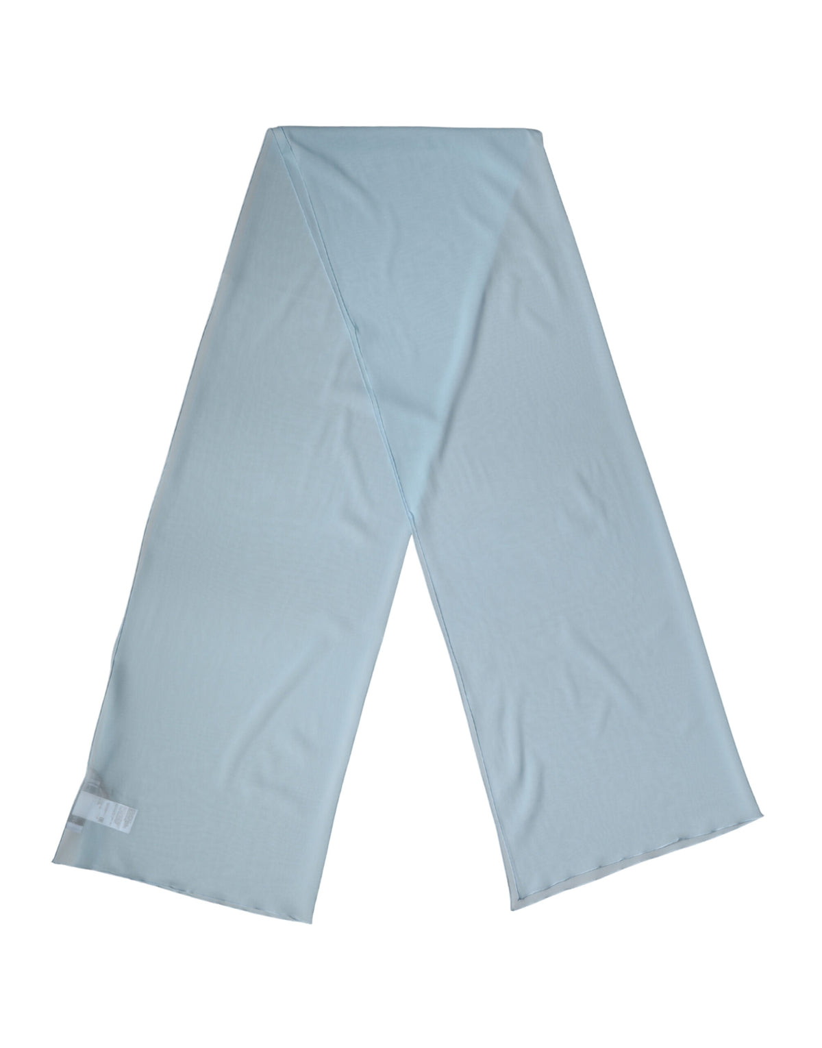 Dolce & Gabbana Light Blue Silk-Blend Stole