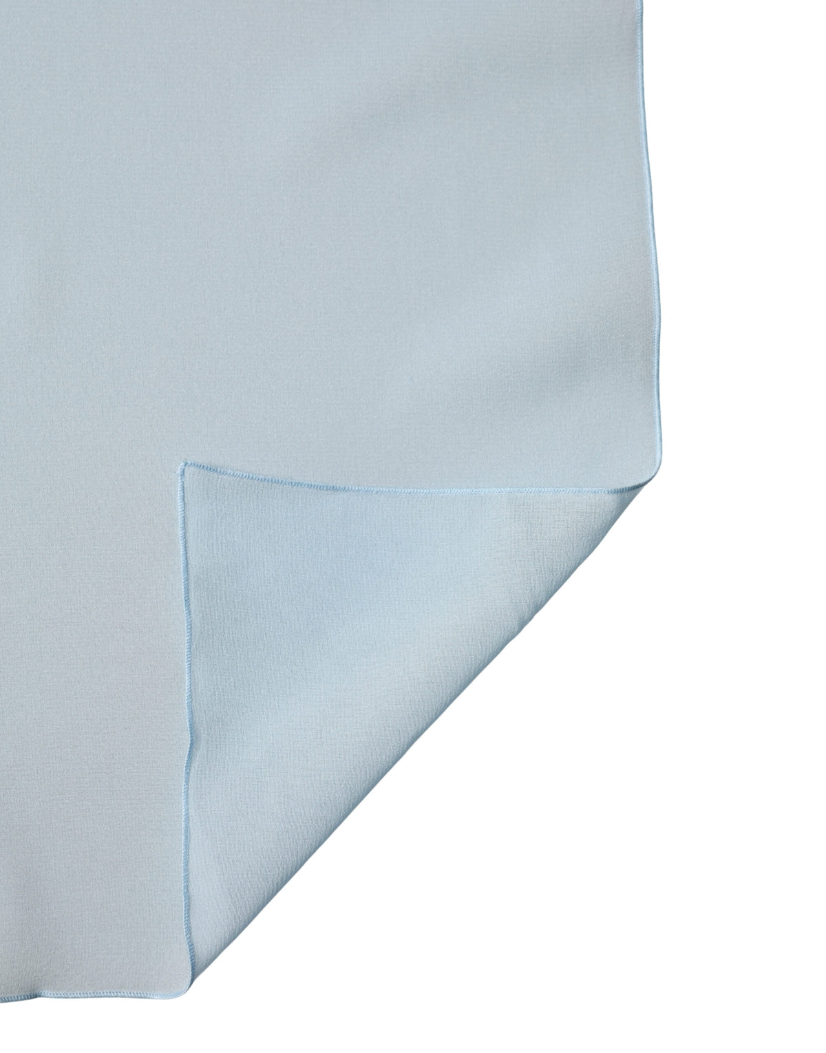 Dolce & Gabbana Light Blue Silk-Blend Stole