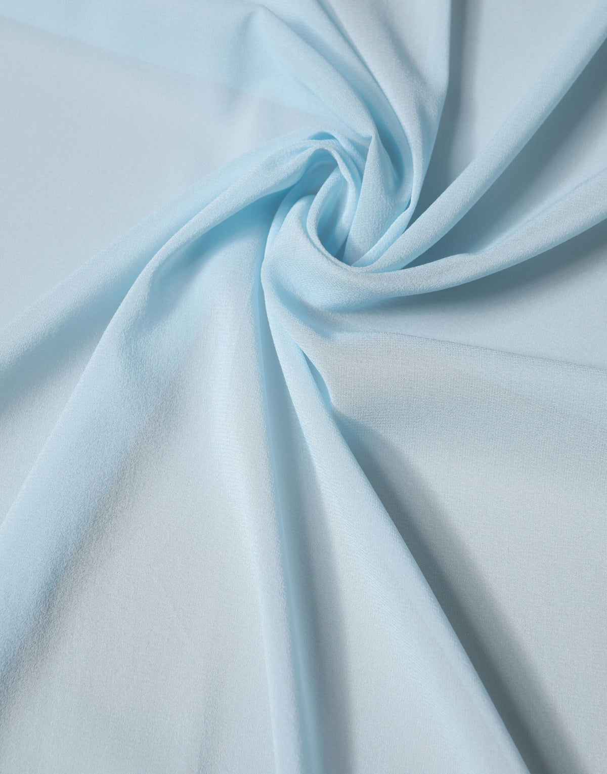 Dolce & Gabbana Light Blue Silk-Blend Stole