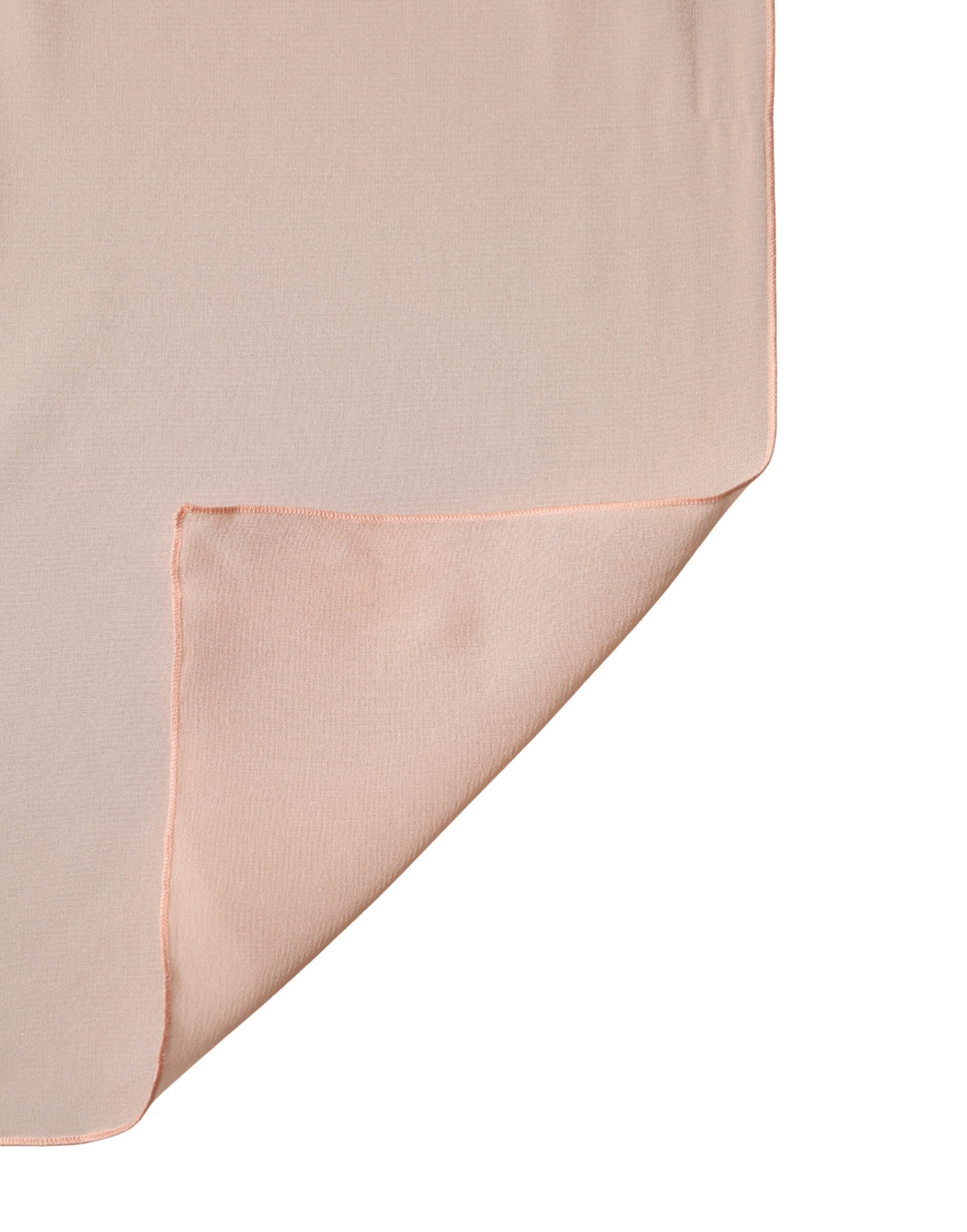 Dolce & Gabbana Peach Silk-Blend Stole