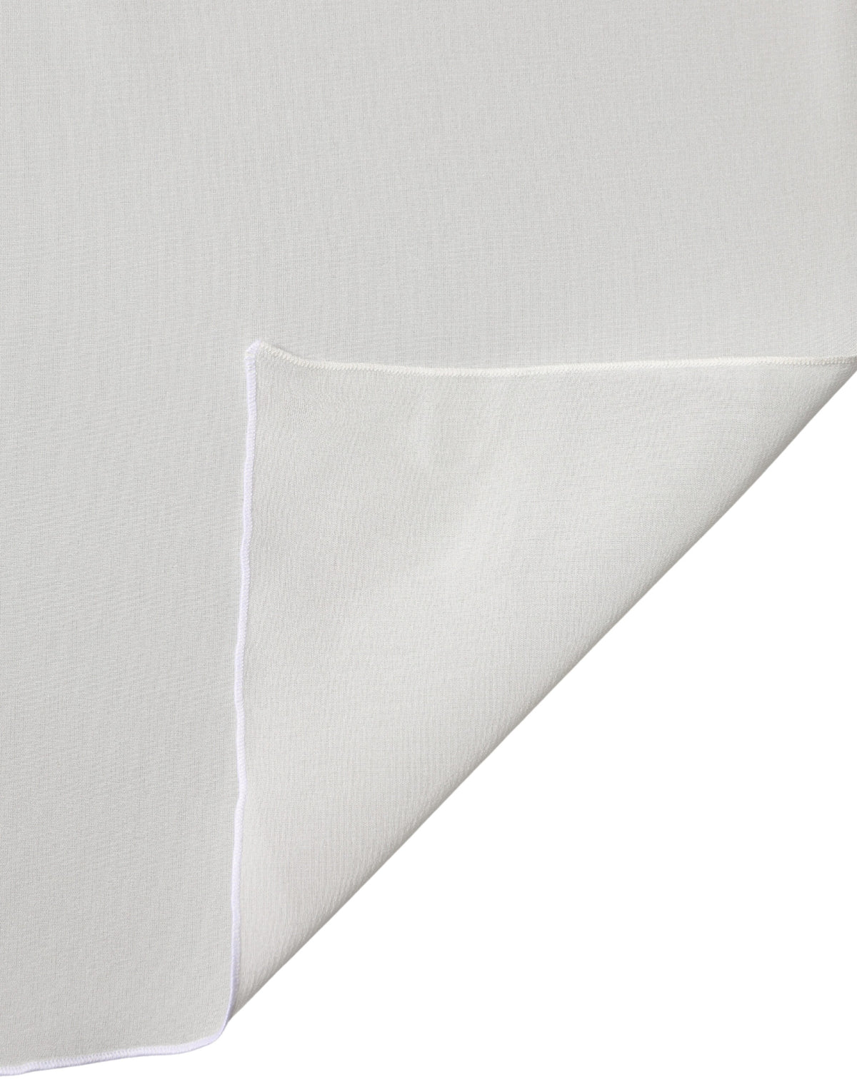 Dolce & Gabbana Off-White Silk-Blend Stole
