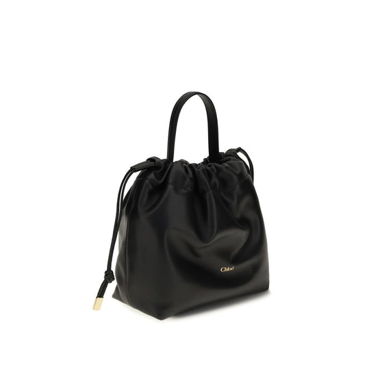 Chloé Black Lamb Ovis Aries Shoulder Bag