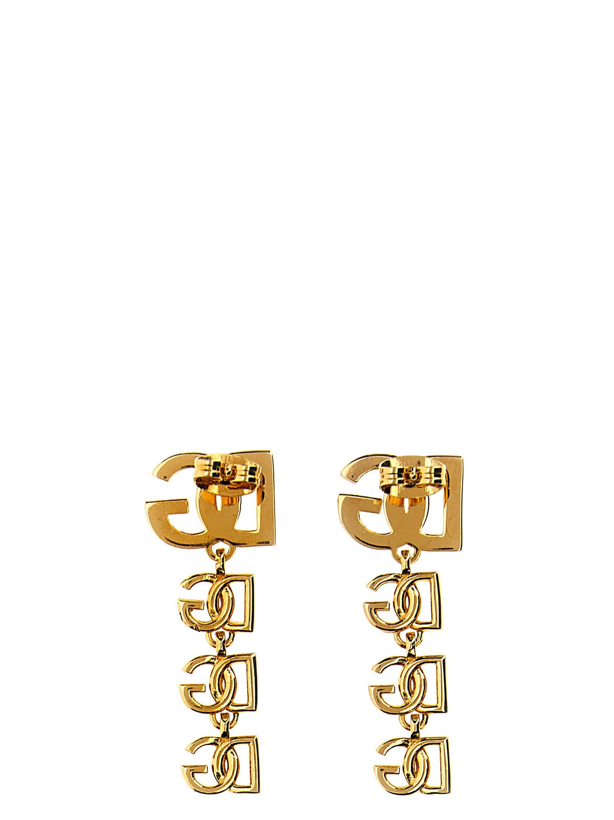 Dolce & Gabbana Gold Brass Earrings