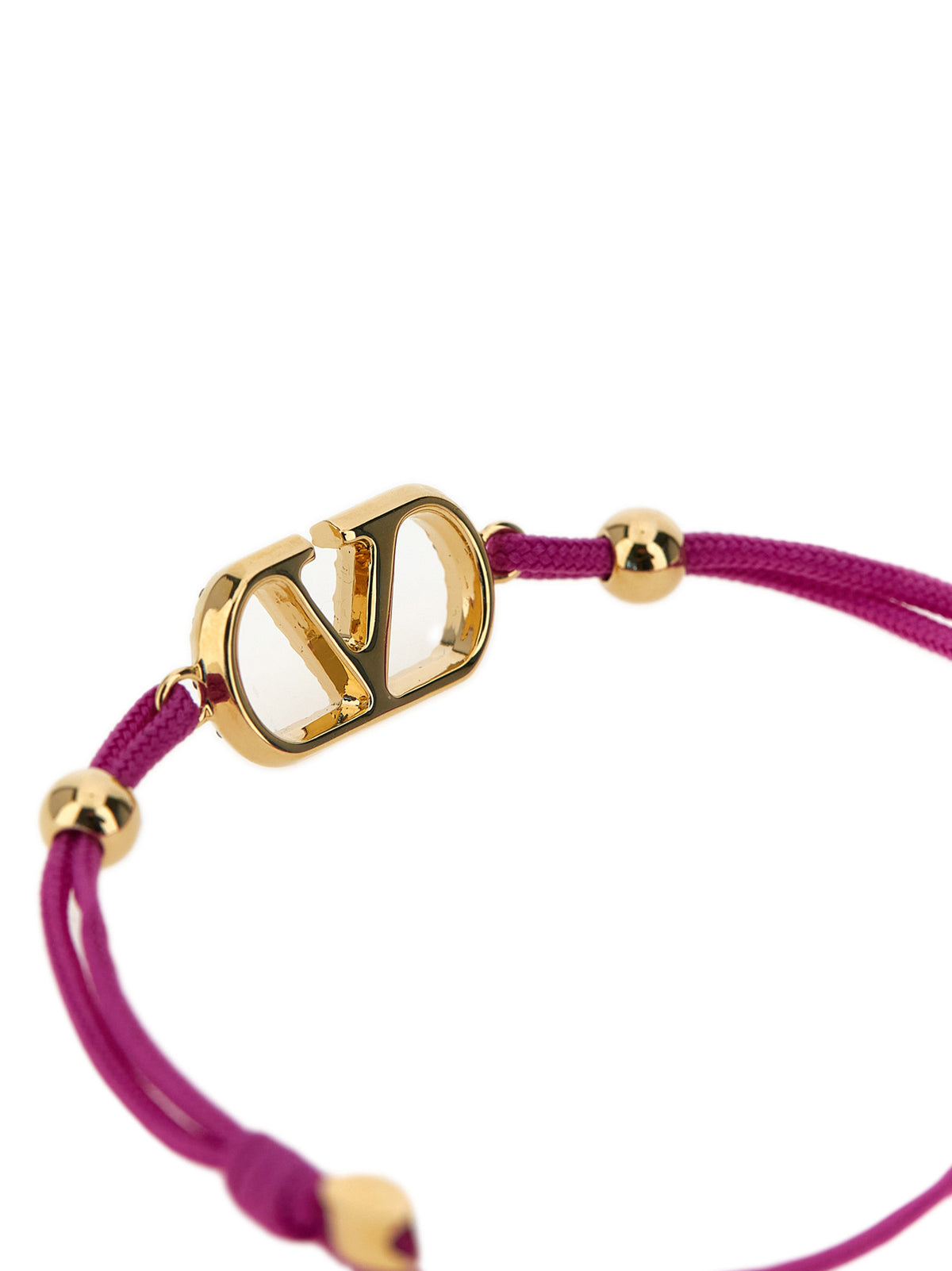 Valentino Garavani Multicolor VLogo Cord Bracelet
