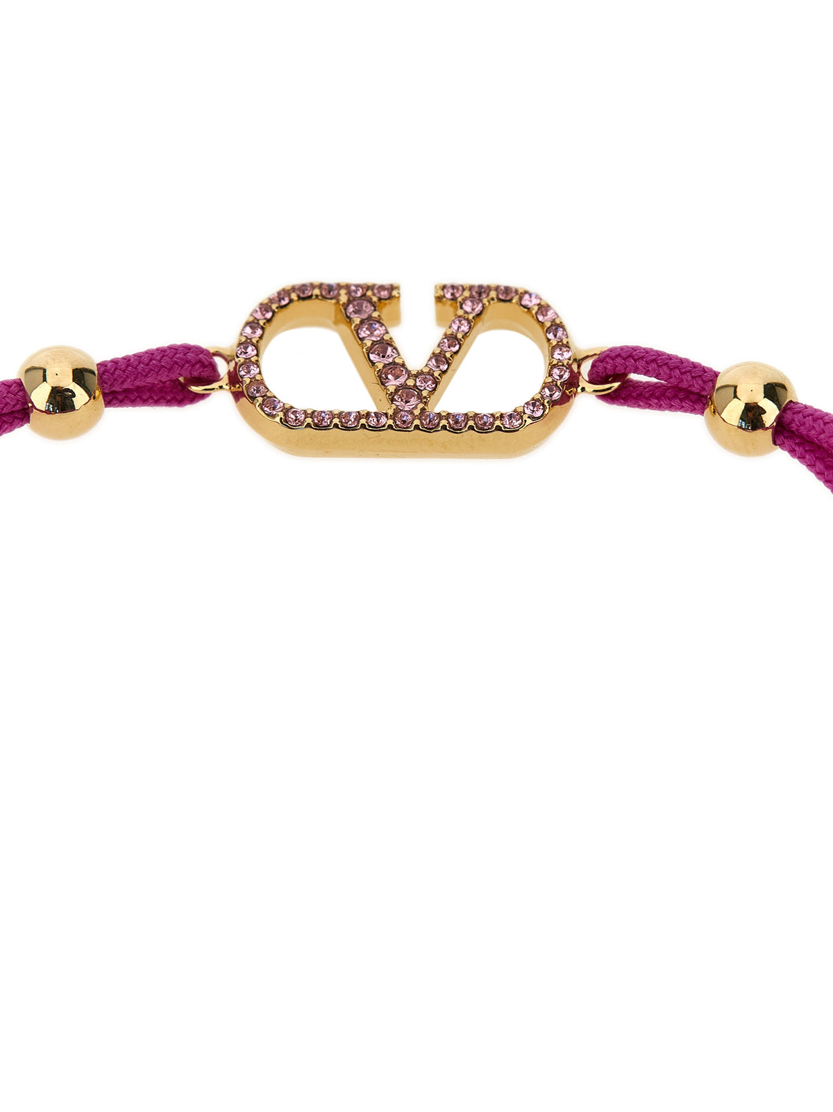 Valentino Garavani Multicolor VLogo Cord Bracelet