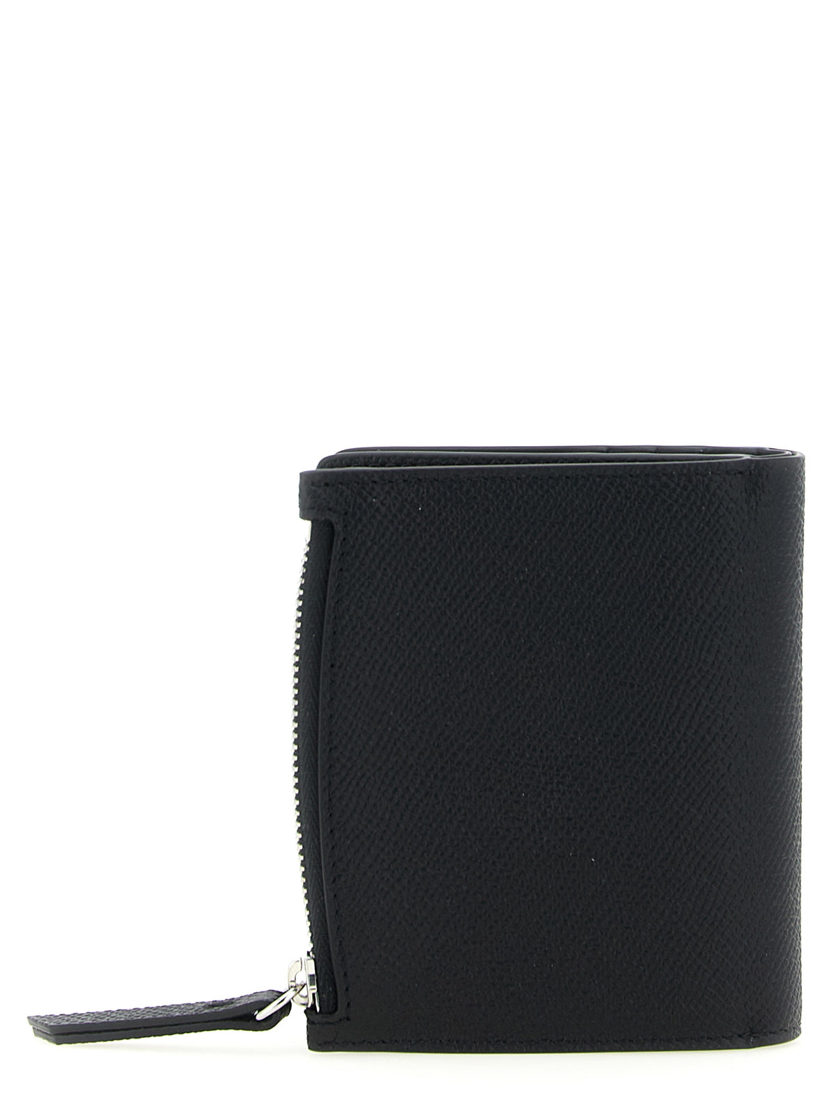 Maison Margiela Four Stitches Black Calf Leather Bi-Fold Wallet