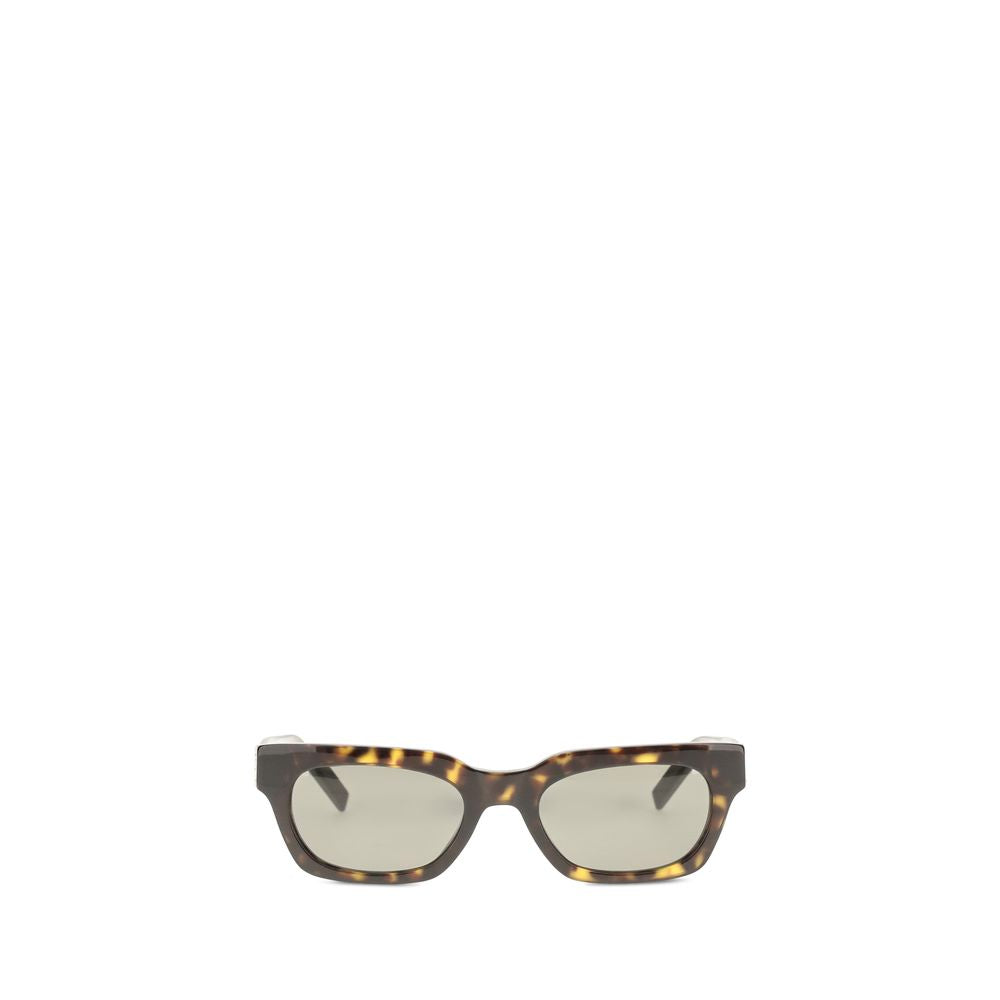 Saint Laurent Brown Cassandre Acetate Sunglasses