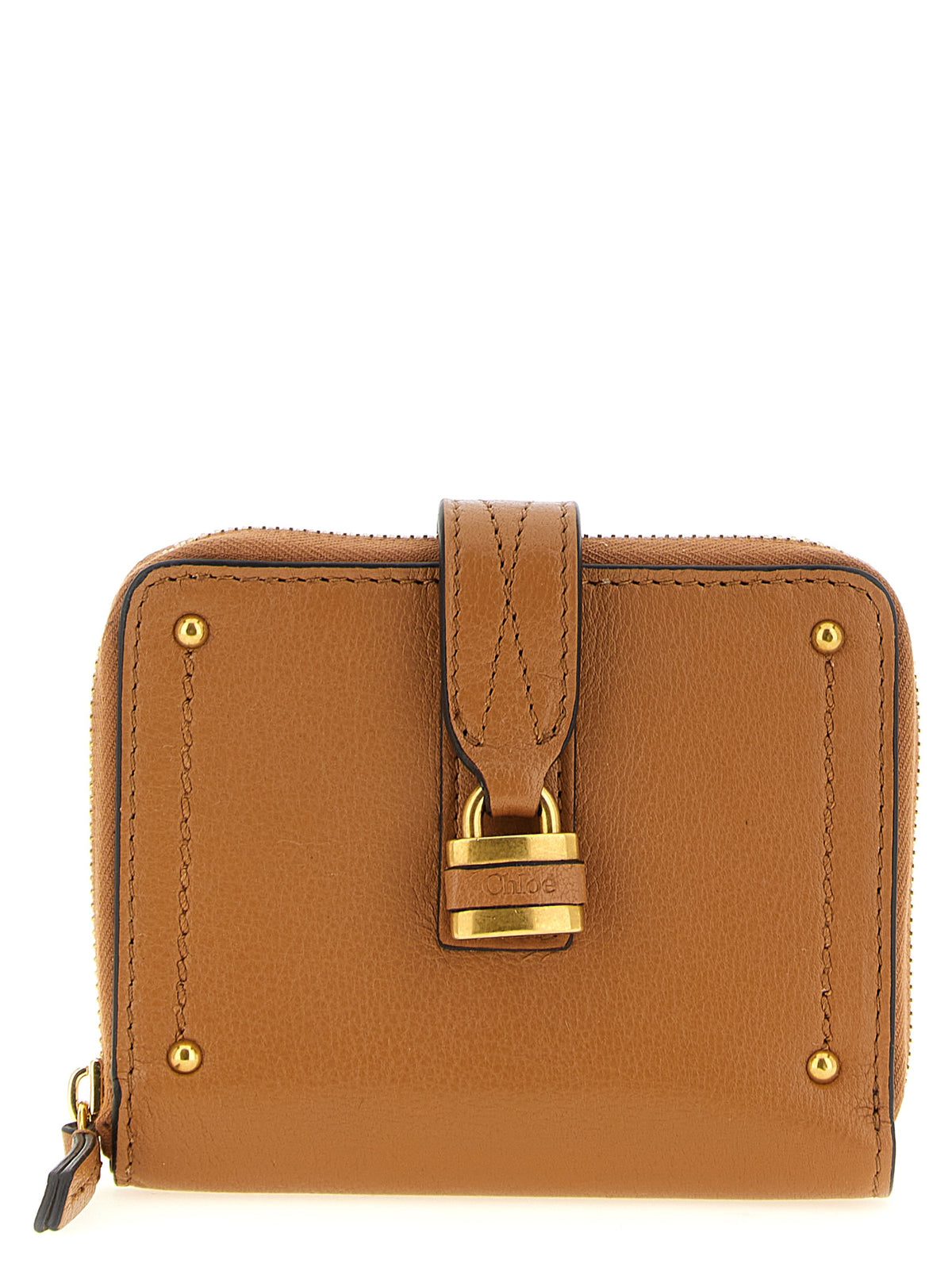 Chloé Paddington Mustang Brown Buffalo Leather Bi-Fold Wallet