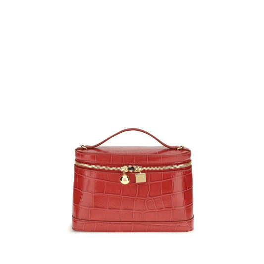 Jacquemus Le Petit Vanity Red Calf Leather Bag