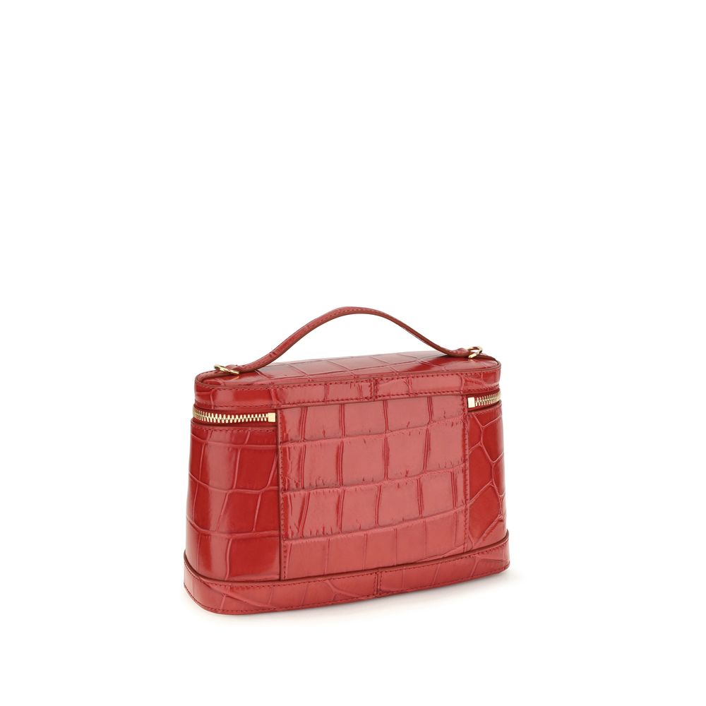 Jacquemus Le Petit Vanity Red Calf Leather Bag