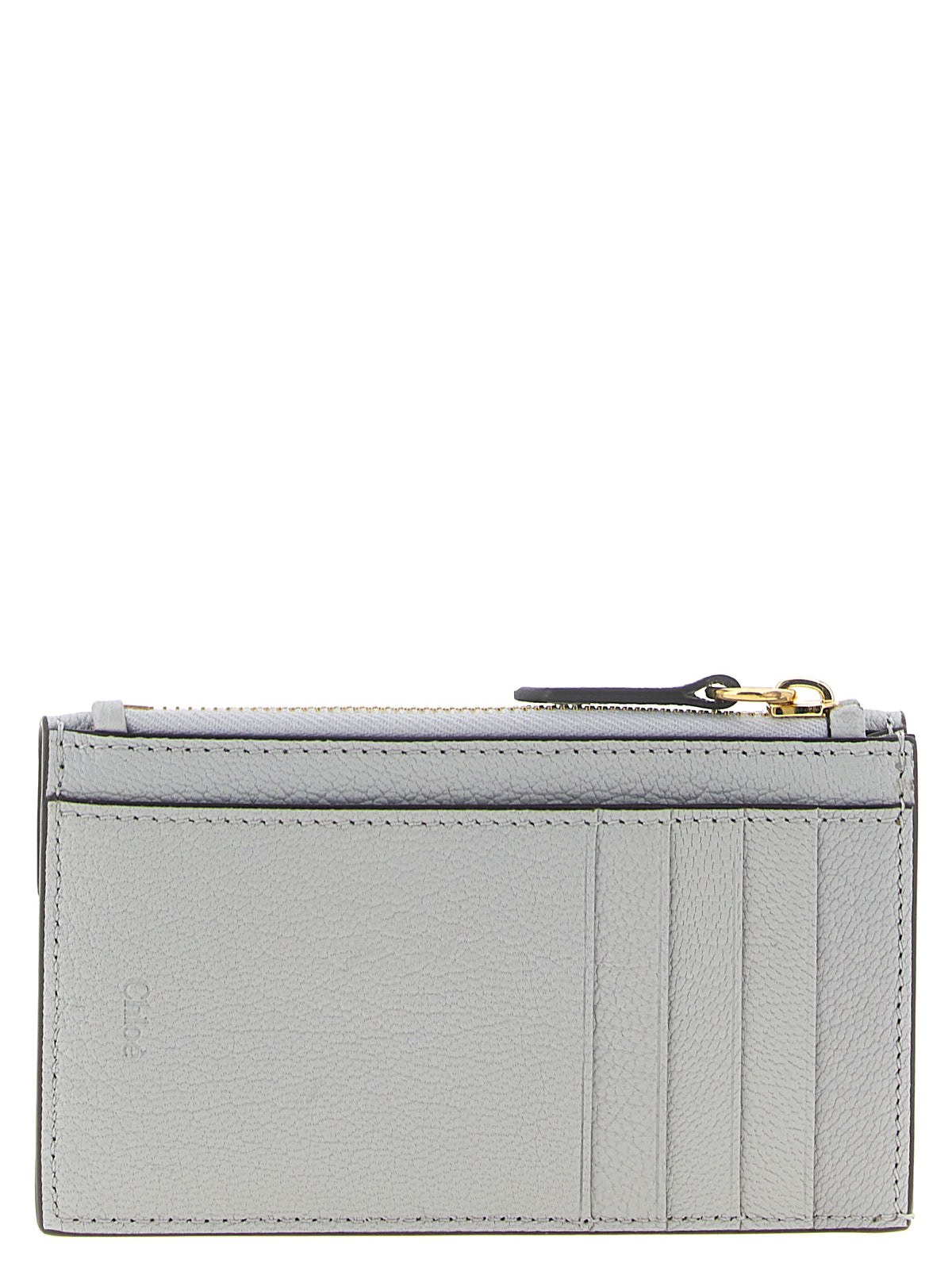 Chloé Envelope Light Blue Goatskin Leather Wallet