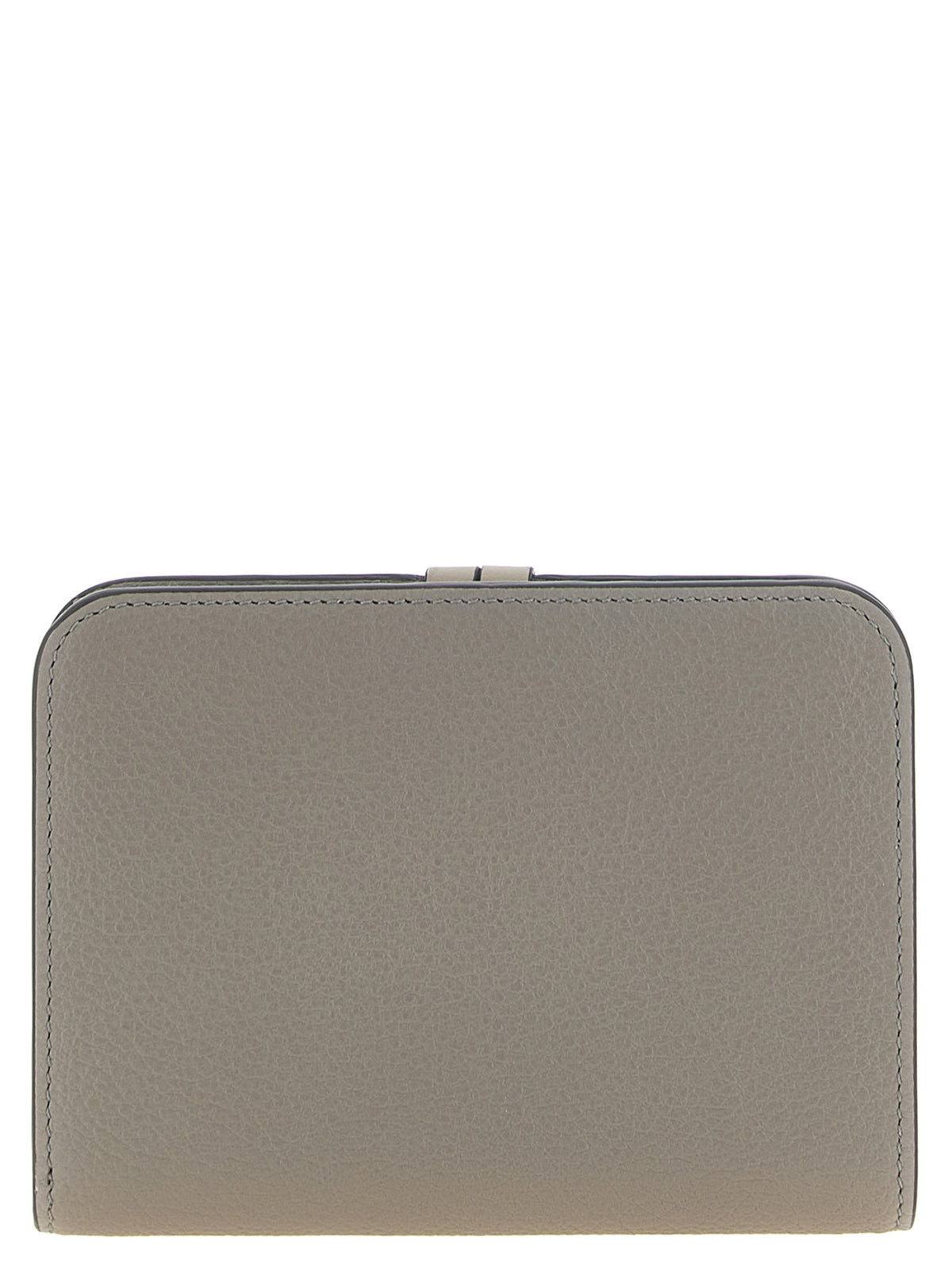 Chloé Alphabet Grey Calf Leather Bi-Fold Wallet