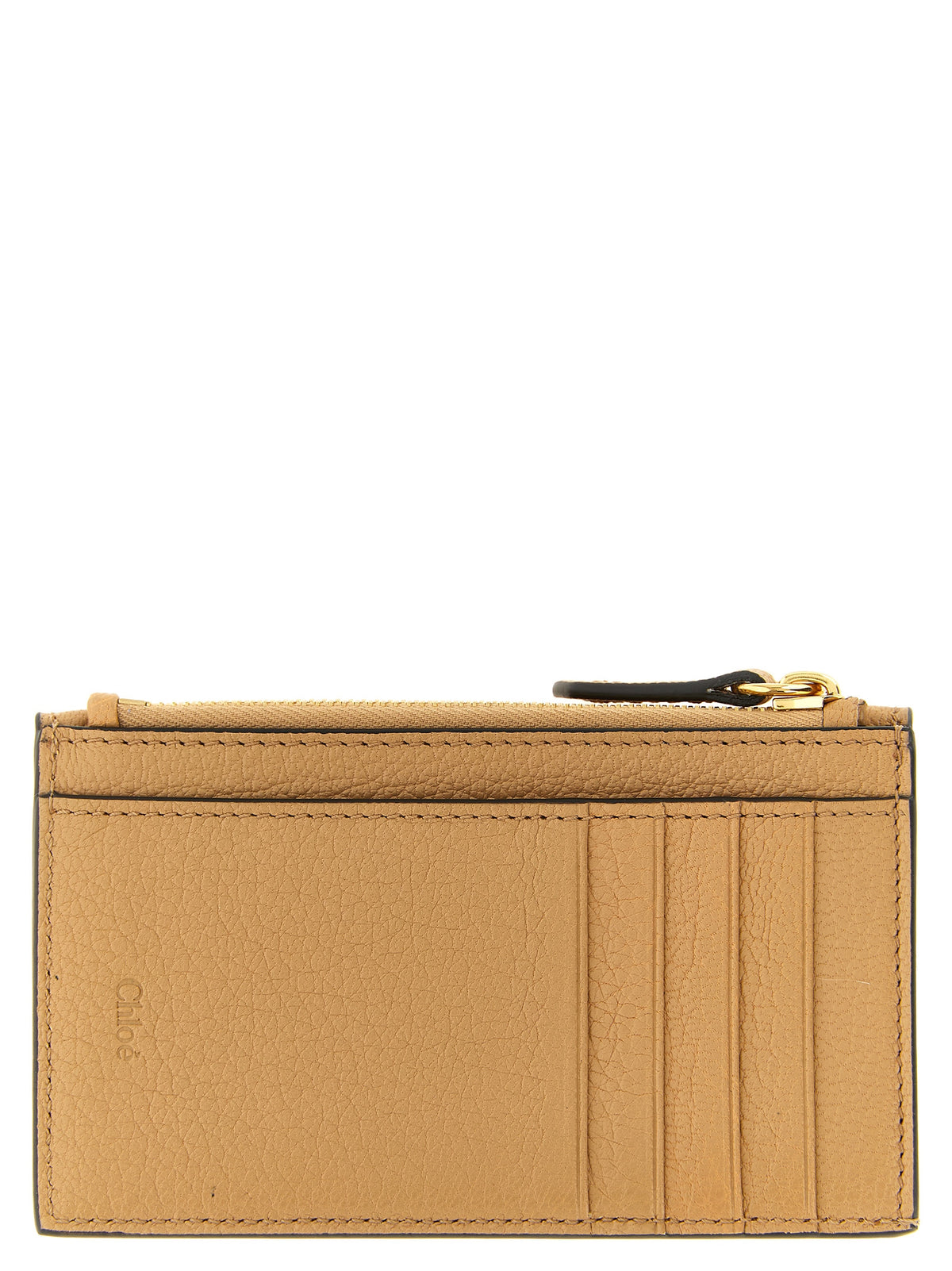Chloé Envelope Blush Pink Goatskin Leather Cardholder