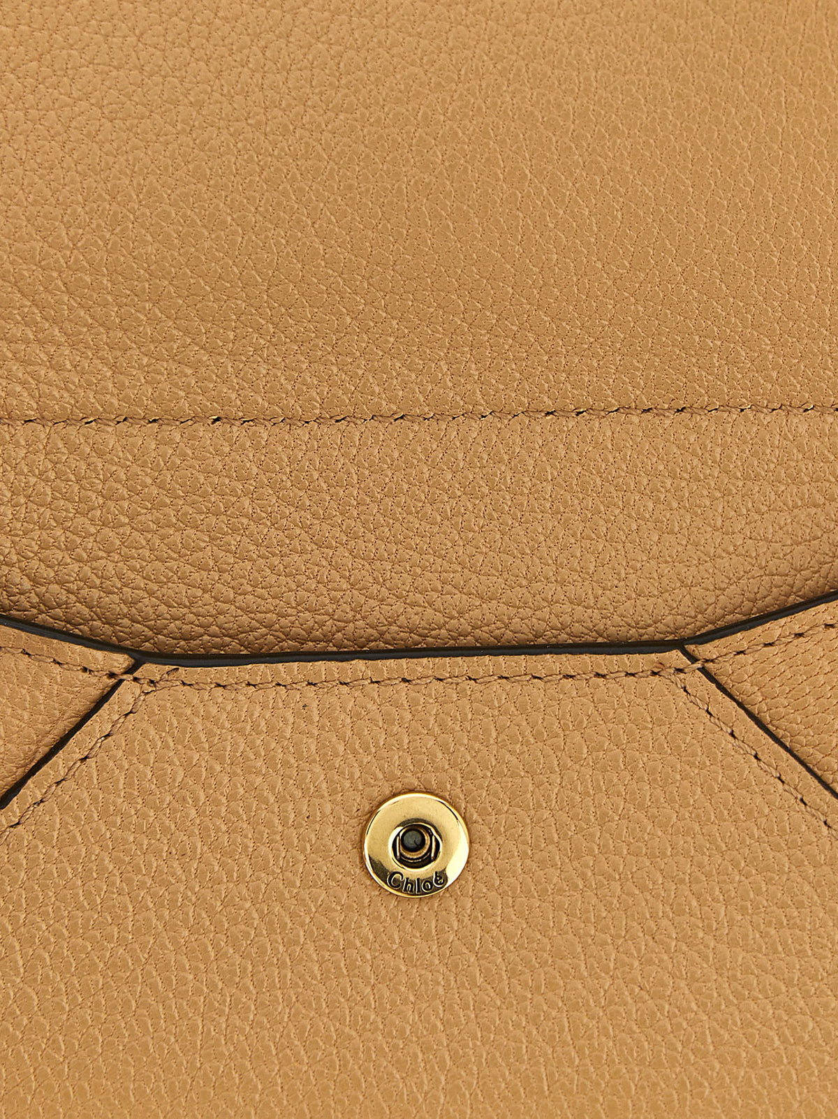 Chloé Envelope Blush Pink Goatskin Leather Cardholder