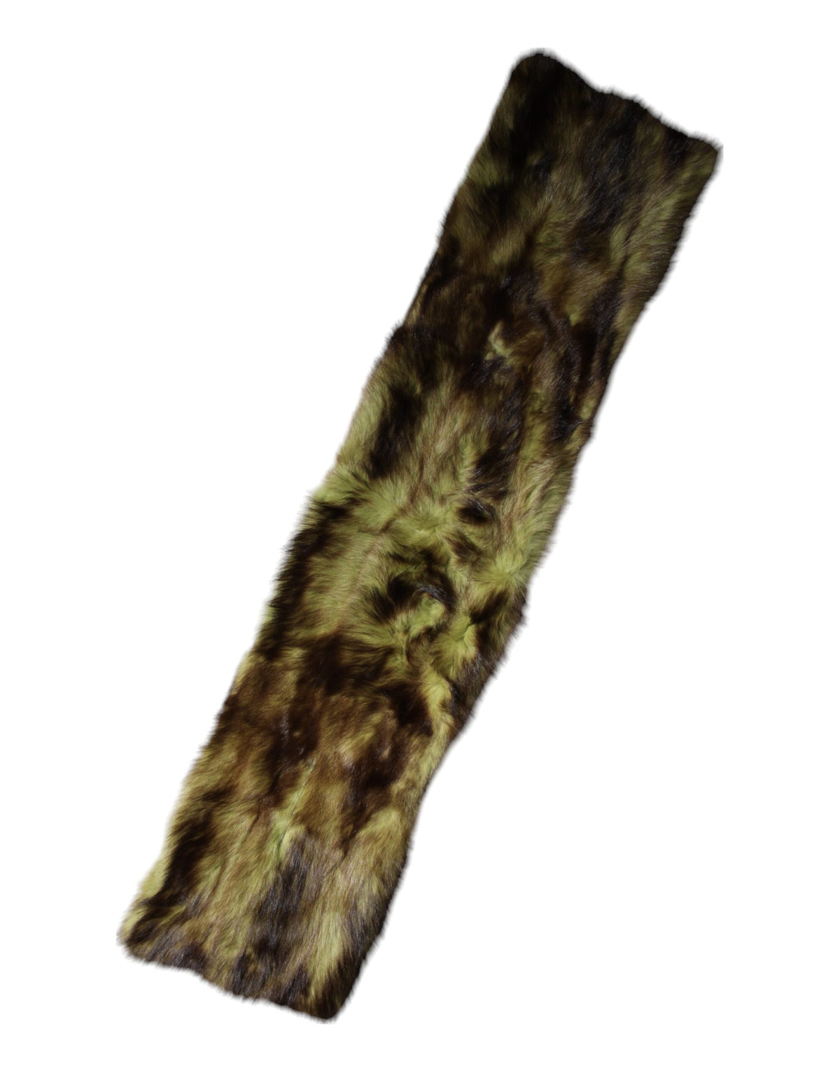 Dolce & Gabbana Multicolor Rat Mousquet Fur Wrap