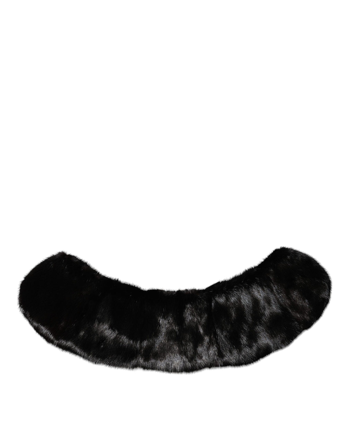 Dolce & Gabbana Black Mink Fur Collar