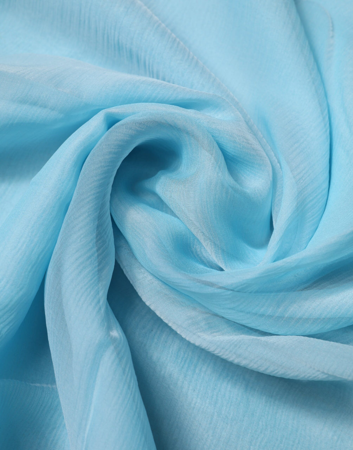 Dolce & Gabbana Light Blue Silk Wrap Shawl