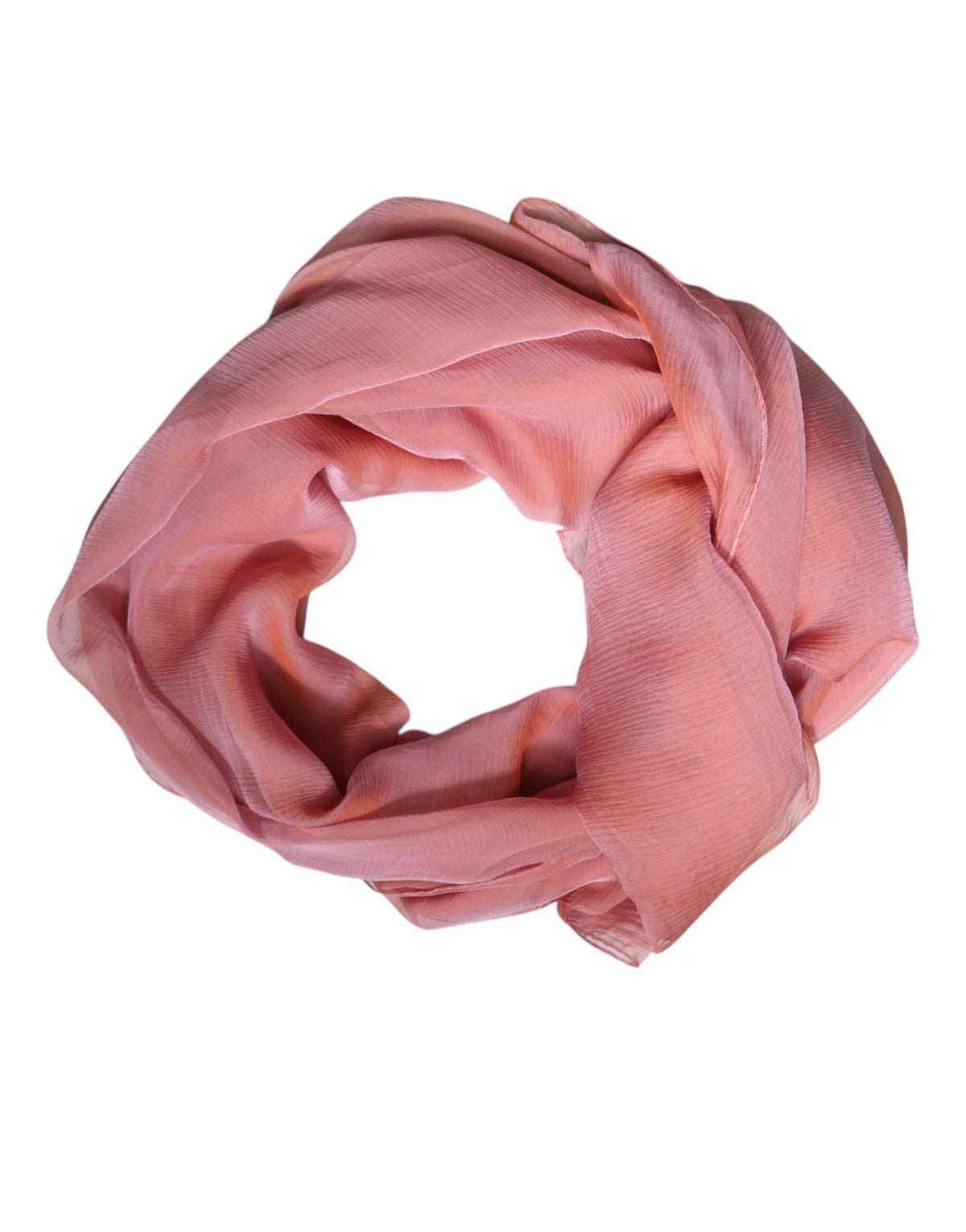 Dolce & Gabbana Pink Silk Wrap Shawl