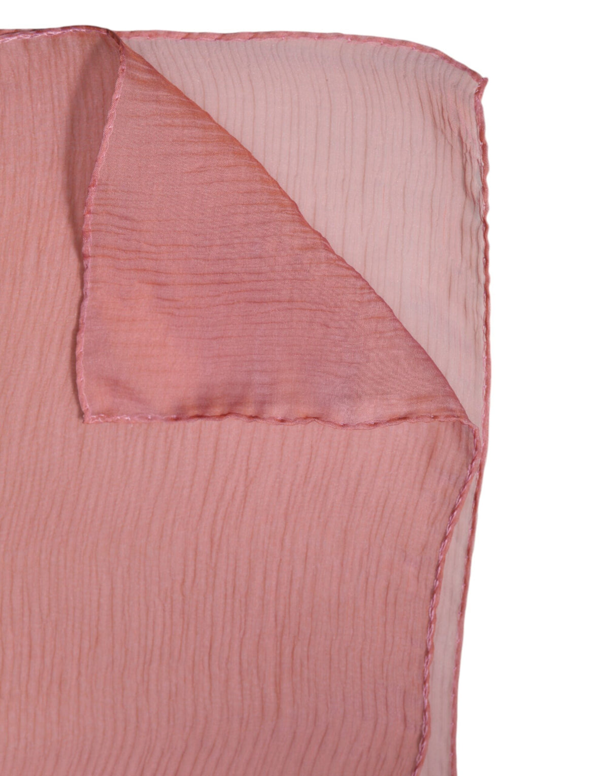 Dolce & Gabbana Pink Silk Wrap Shawl