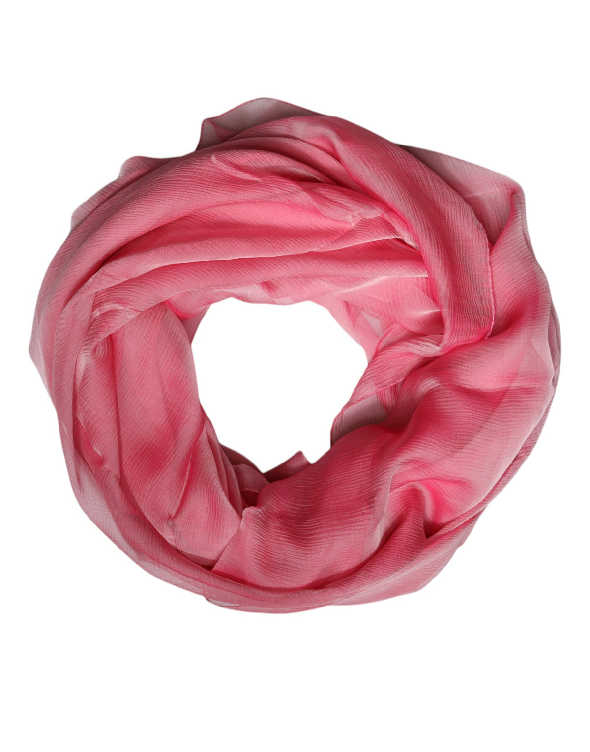 Dolce & Gabbana Pink Silk Wrap Shawl