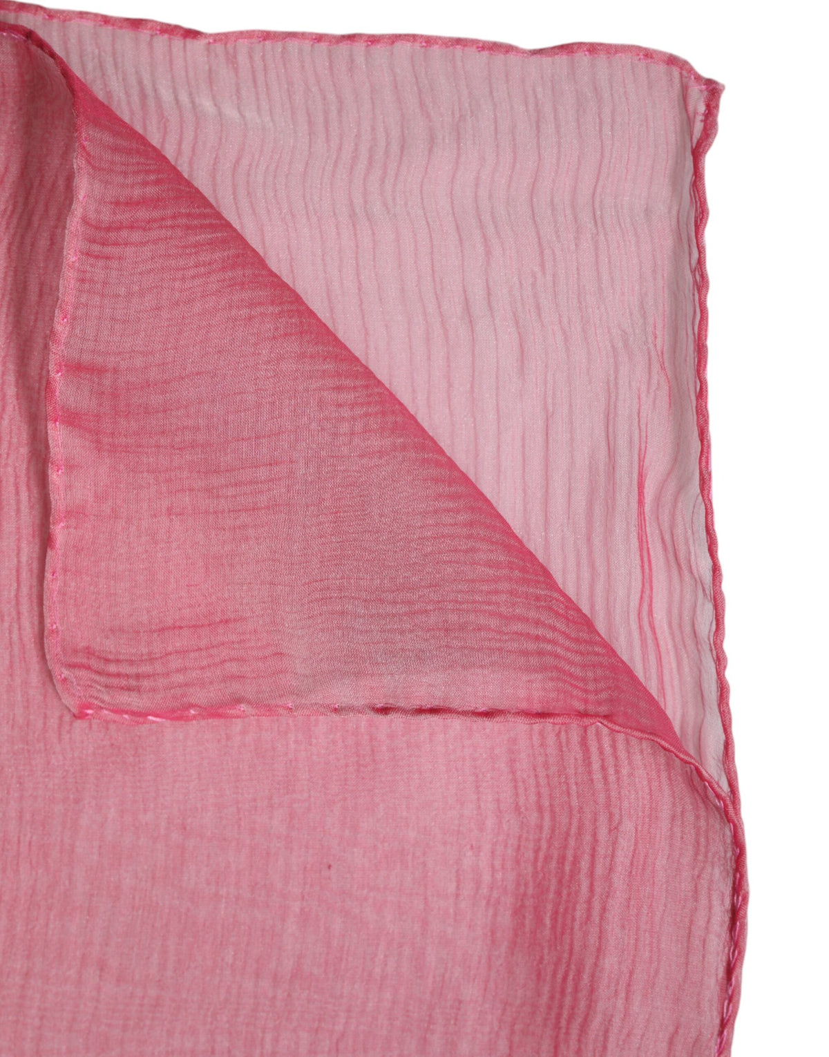 Dolce & Gabbana Pink Silk Wrap Shawl