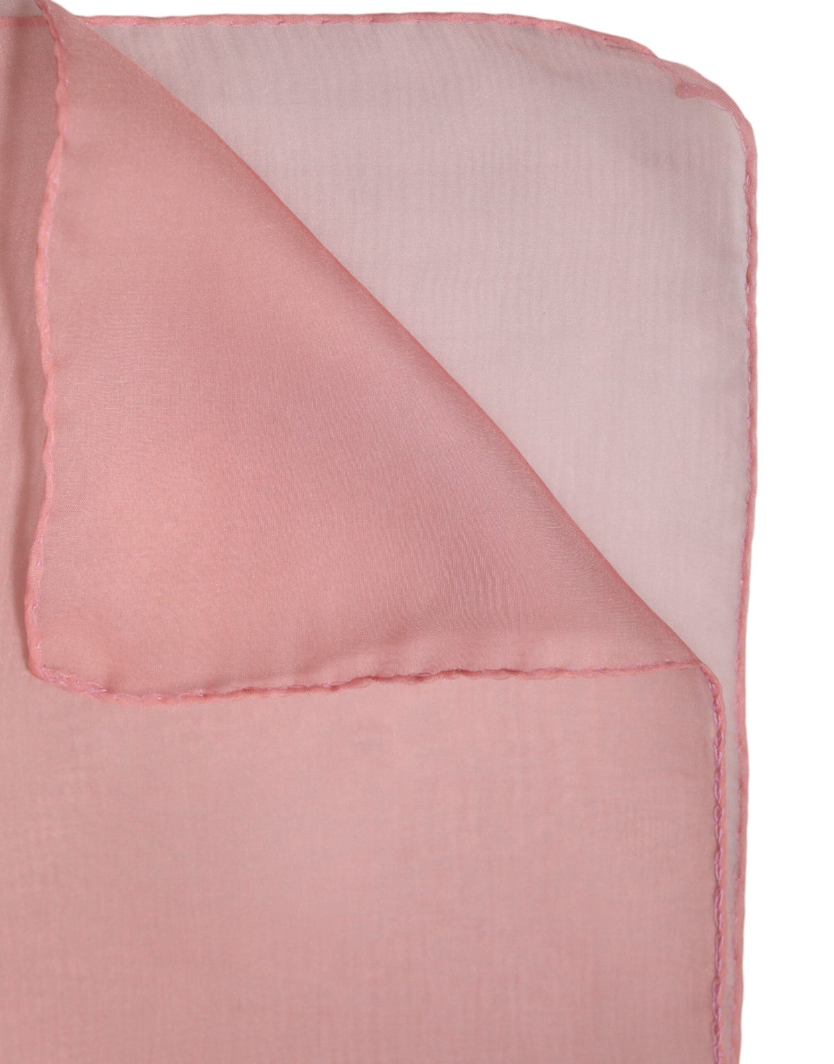 Dolce & Gabbana Pink Silk Wrap Shawl