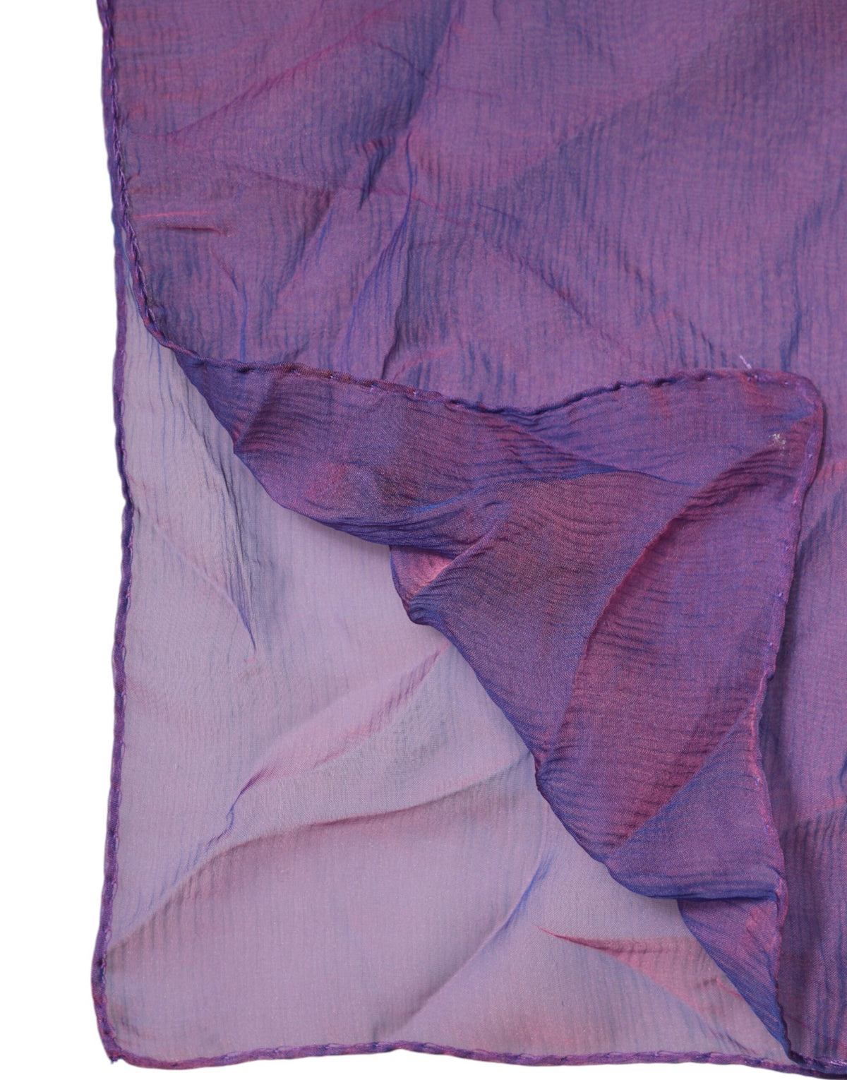Dolce & Gabbana Purple Silk Wrap Shawl