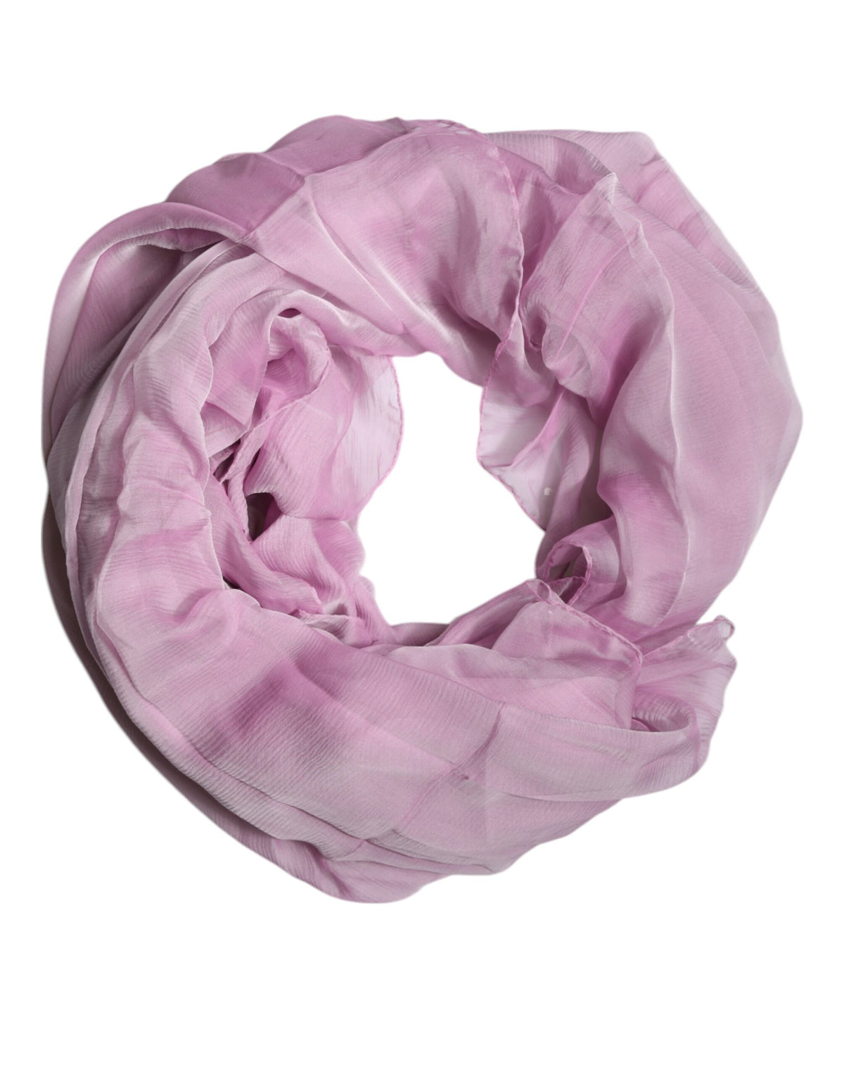 Dolce & Gabbana Pink Silk Wrap Shawl