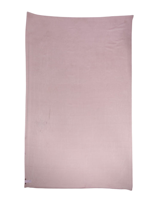 Dolce & Gabbana Pink Silk Wrap Shawl