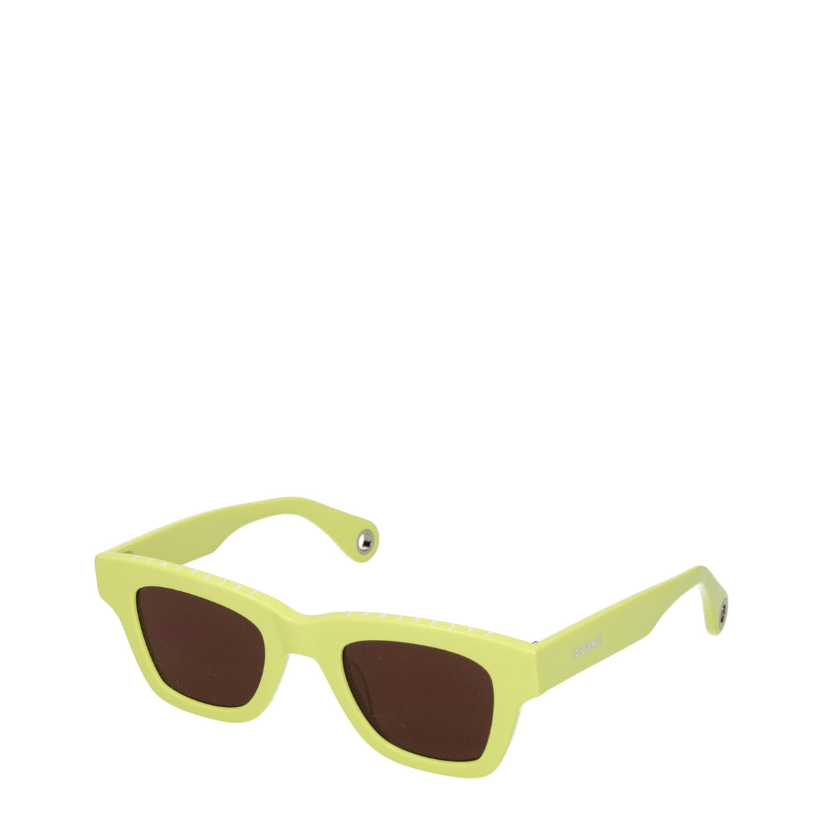 Jacquemus Yellow Acetate Aviator Sunglasses